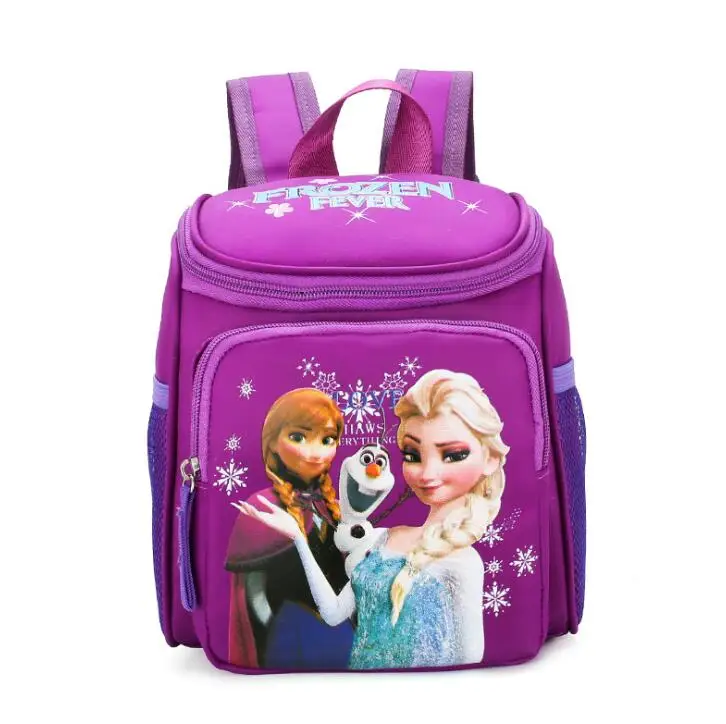 Children\'s Cartoon School Bag Kindergarten Cute Baby Girls Frozen Minnie Mini Backpack