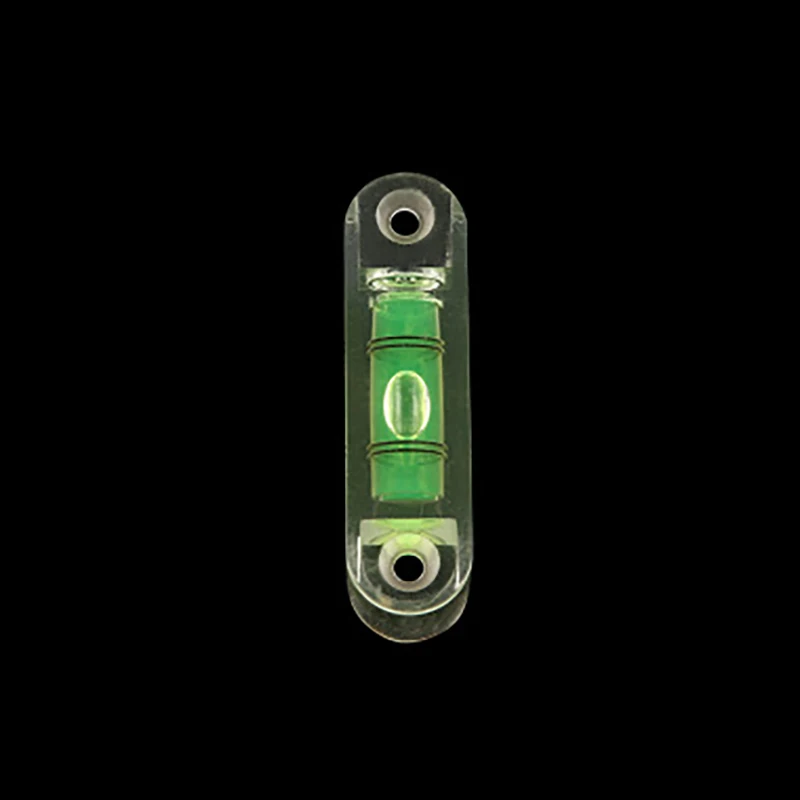 2pcs Mini Square Spirit Level Set Green Bullseye Bubble Inclinometer Scope Bubble Level Horizontal Ruler Mini Leveling Shelf