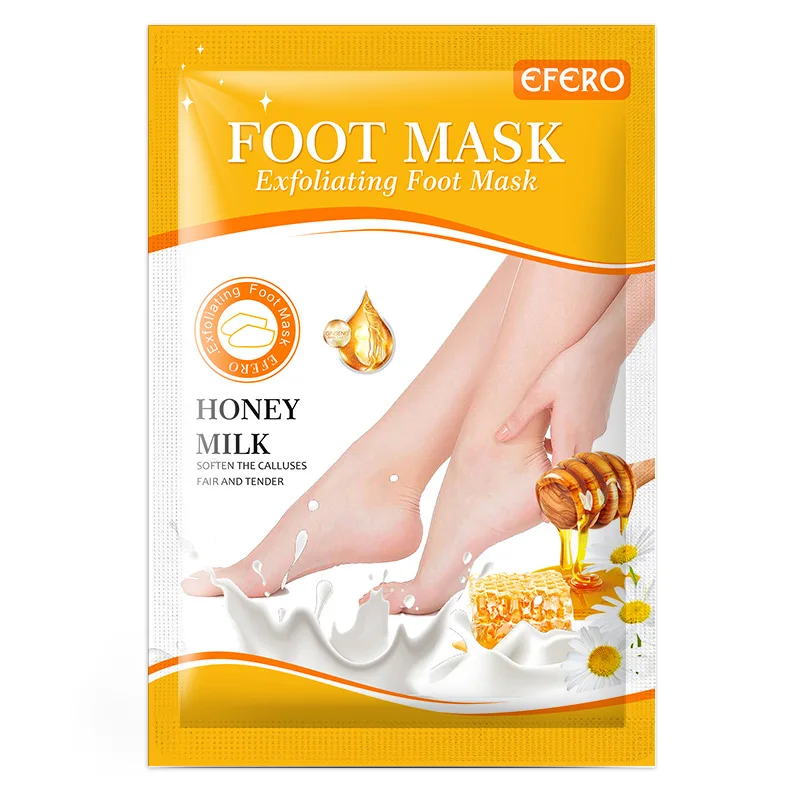 Exfoliating Foot Mask Foot SPA Pedicure Socks Removing Dead Skin Hydrate Heels Feet Peeling Anti Cracked Foot Skin Care