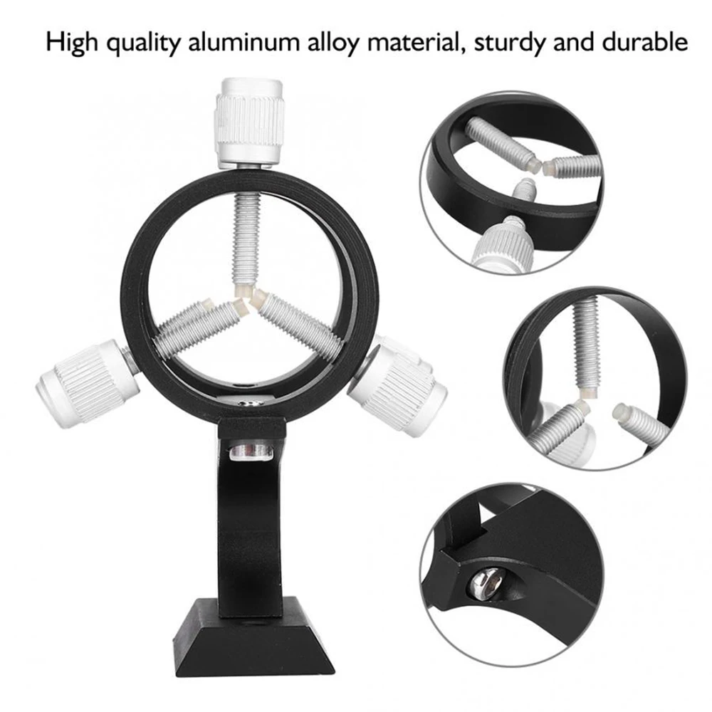 EYSDON 5mm-38mm Adjustable Laser Pointer Bracket Mount Adapter Finder Scope Base for Astronomical Telescope