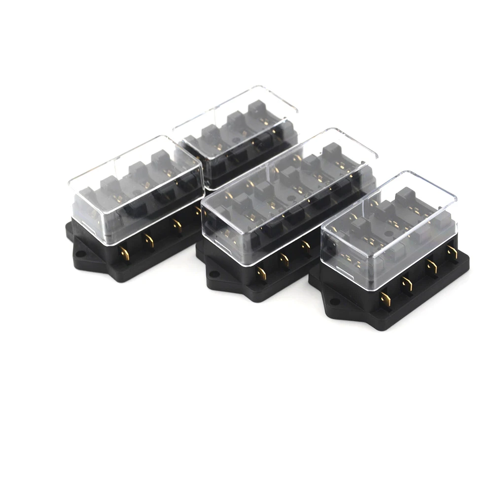 Auto Del Circuito Del Veicolo Automotive Lama Fusibile Auto Accessorio 4/6/8 Modo Circuito Auto Scatola Dei Fusibili Vario Modo Piatto Piatto scatola dei fusibili