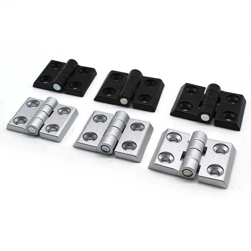 10PCS Aluminum Extrusion Profile for Connector 2020 Metal Hinge Zinc Alloy Hinge With Screw And Nut