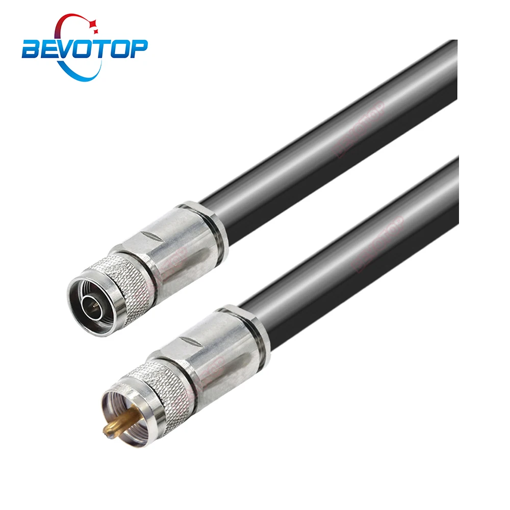 

LMR600 Cable UHF Male to N Male Connector RF Coax Pigtail Jumper for4G LTE Cellular Amplifier Signal Booster 50CM-100M