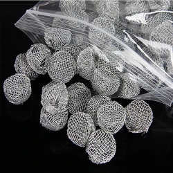 Hot 10pcs/Lot 15mm Stainless Steel Combustion-Supporting Network High Quality Special Tool Smoking Tobacco Net Dropshipping