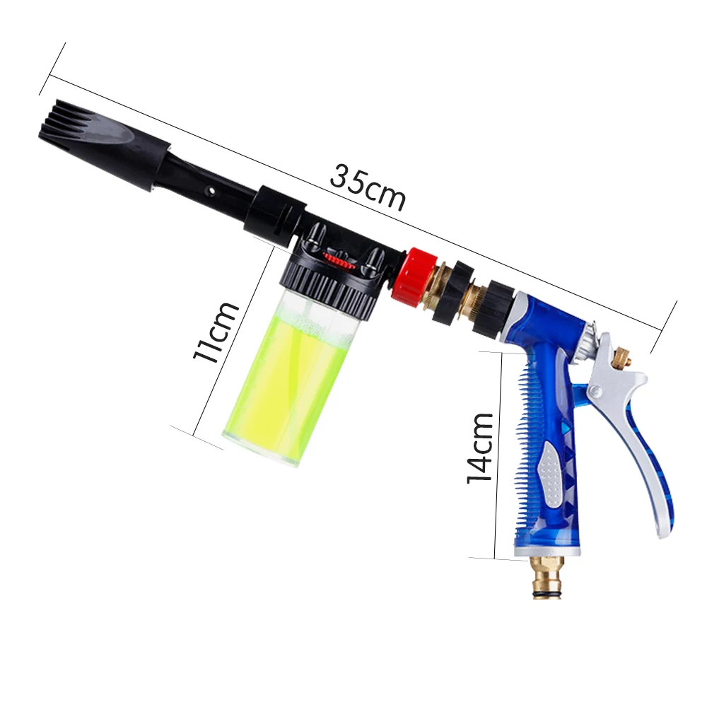 Car Wash Water Foam Gun High Pressure Snow Foamer Profession Car Cleaning Soap Shampoo Sprayer