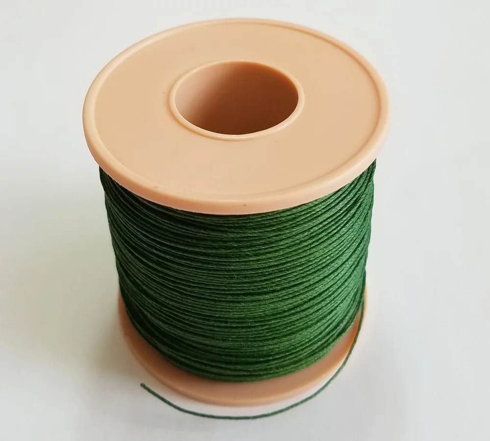 100% Linen waxed thread Waterproof High tenacity 200m/roll colourful twine cords  for Leather sewing handmade accessory DIY