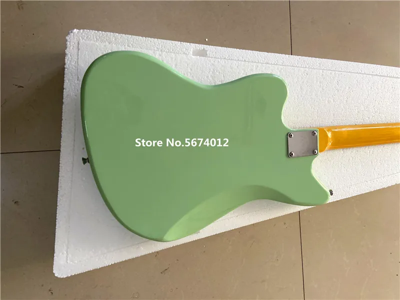 Heritage classic jazz guitar surfing green, retro protection board can be customized free shipping