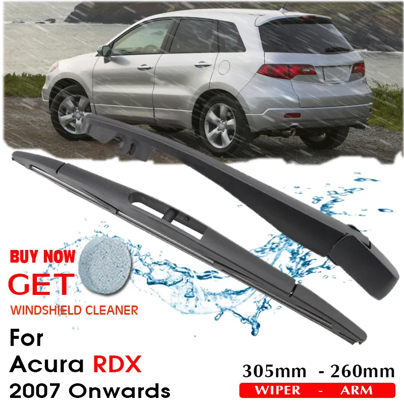 

Car Wiper Blade Rear Back Window Windscreen Windshield Wipers Auto Accessories For Acura RDX Hatchback 305mm 2007 Onwards