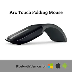 Bluetooth Wireless Mouse Foldable Arc Touch Mause Ultra Thin MIce for Surface Pro 7 Macbook Air Matebook Laptop 1600 DPI