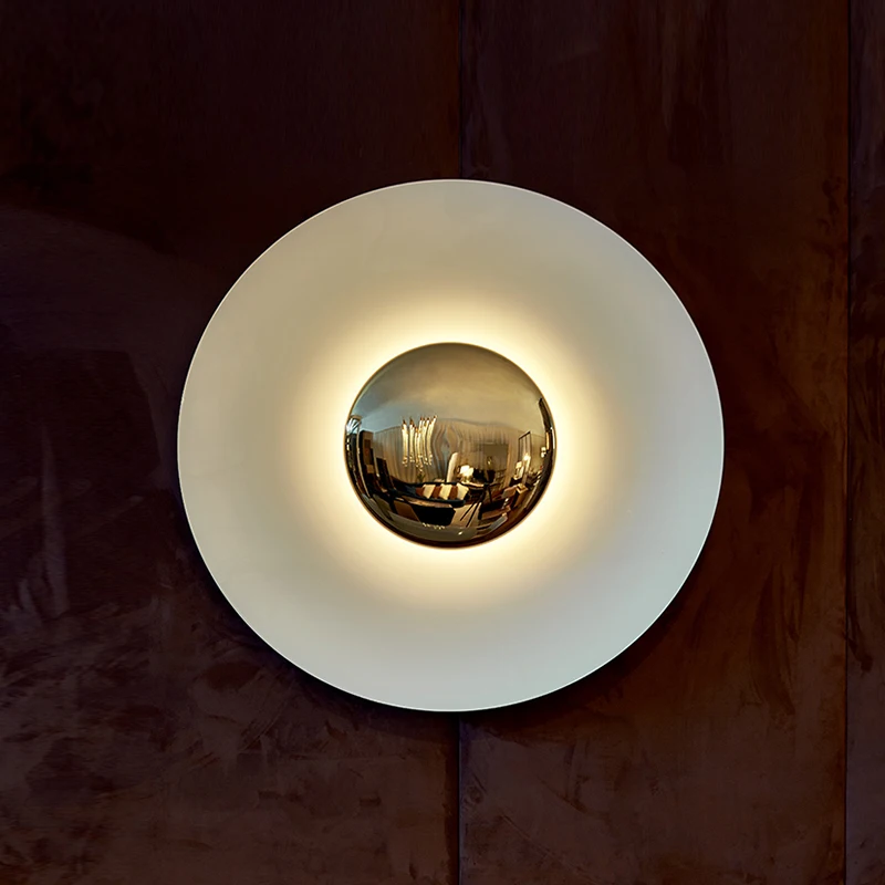 Modern Sconce Wall Lamp For Living Room TV Background Bedroom Bedside Office Aisle Stair Creative Led Wall Lamp Indoor Lights