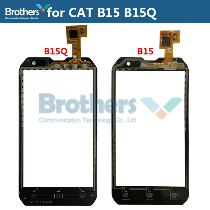 Touch Screen Digitizer For Caterpillar CAT B15Q Touch Glass for CAT B15 Front Glass Lens Sensor Phone Parts Replacement Test Top