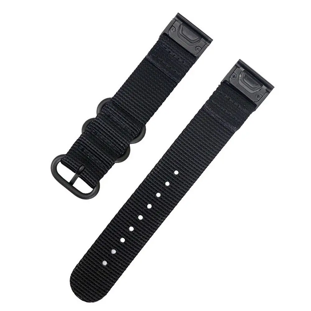 20/22/26mm Nylon Watchband Strap for Garmin Fenix 5 5X 5S Plus 6 6s 6x /3 HR/Forerunner 935 Smart Bracelet Easy Fit Band Correa