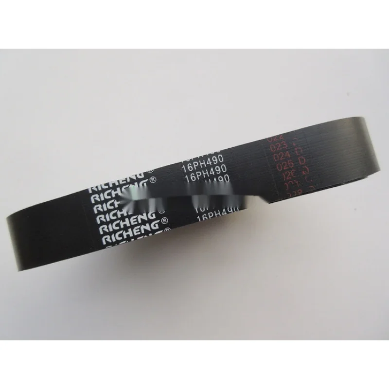 1 pçs boutique 255 alumínio máquina de serrar moedor 355cuttingoff cinto universal/transferência triângulo belt490/630the cinto de borracha
