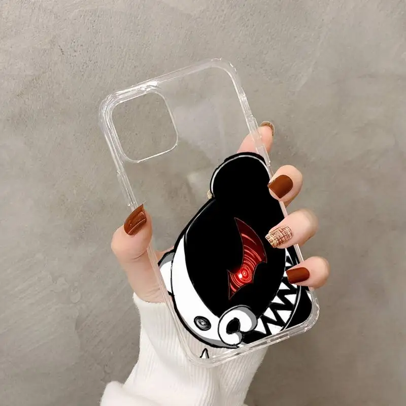 Danganronpa Junko Enoshima Monokuma Phone Case for iphone 13 11 12 pro XS MAX 8 7 6 6S Plus X 5S SE 2020 XR case