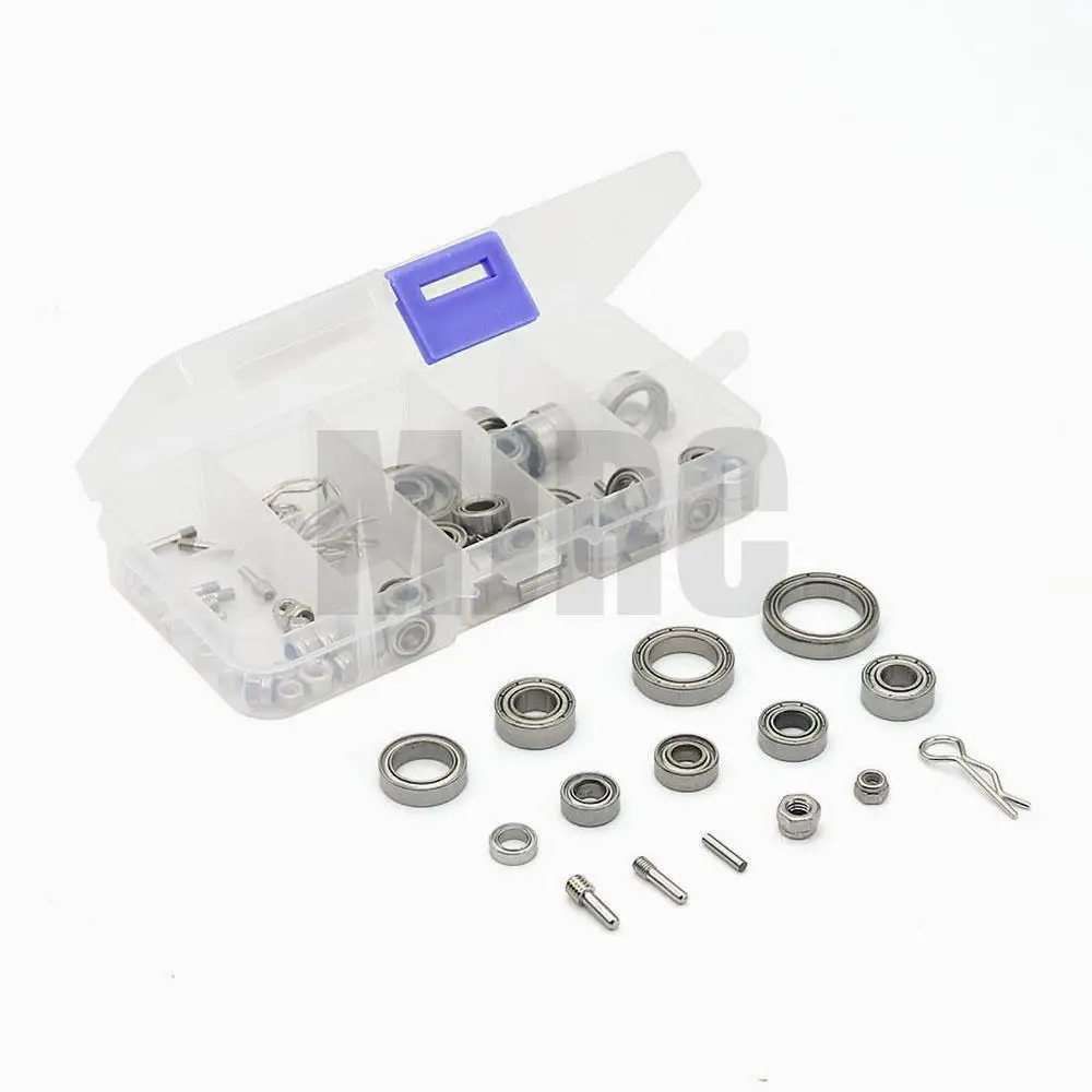 RC Car Metal Bearings Screws Set Repair Tool Box for For TRX4 1/10 Crawler With Plastic Longer service-life RC Model Parts