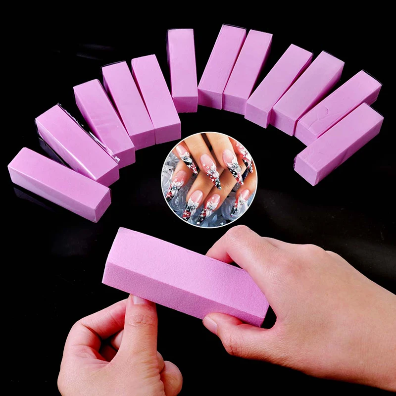 1PCS Nail Art Buffers Sanding Block Buffing Grinding Polishing Block Nail File Buffer Pedicure Professional Nail Art Tools