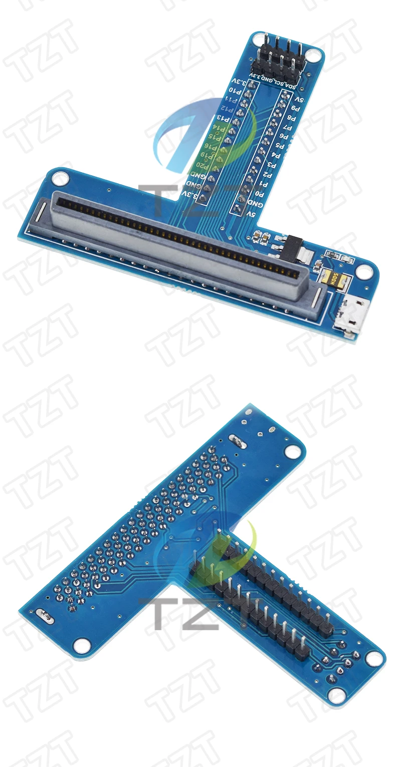 1/3 Stück für Micro:bit Erweiterungsplatine T-Typ GPIO-Platine mit 5V- und 3,3V-Ausgang für Micro:bit STEM-Programmierung – Detail 2
