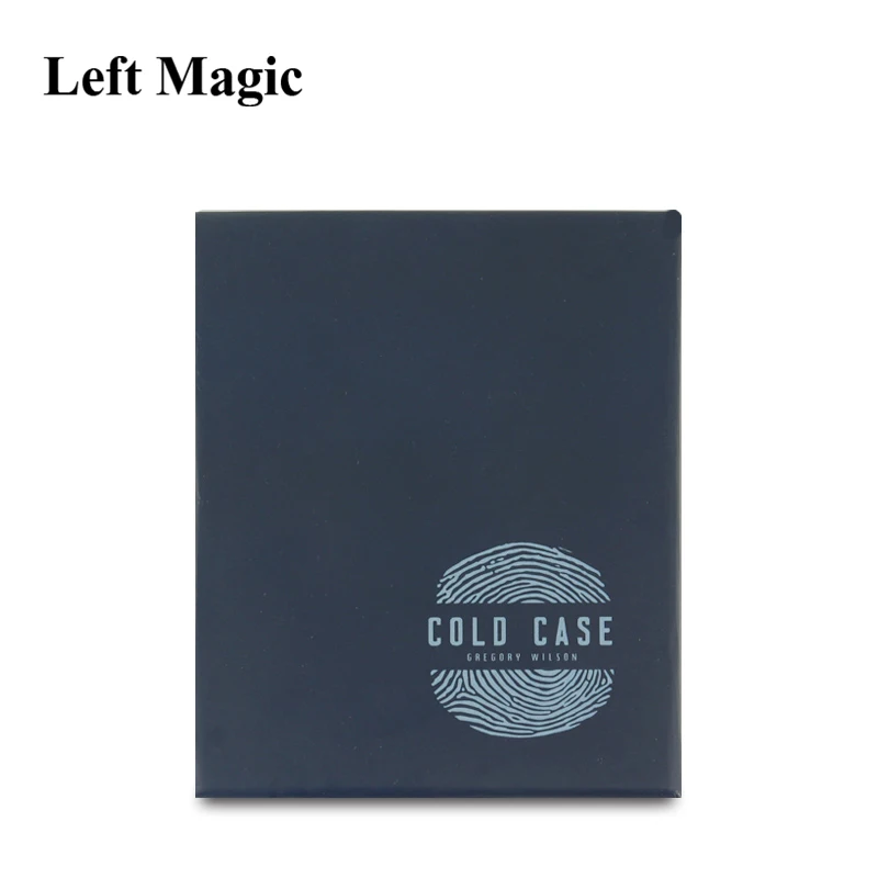 

Cold Case (Gimmick And Online Instructions) By Greg Wilson Magic Tricks Red & Blue Close Up Street Mentalism Classic Card