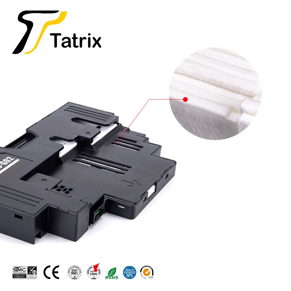 For Canon MC-G02 maintanence box for Canon G1420/G2420/G2460/G3420/G3460 G1520/G2520/G2560/G3520/G3560 G2010 2160 Waste ink tank