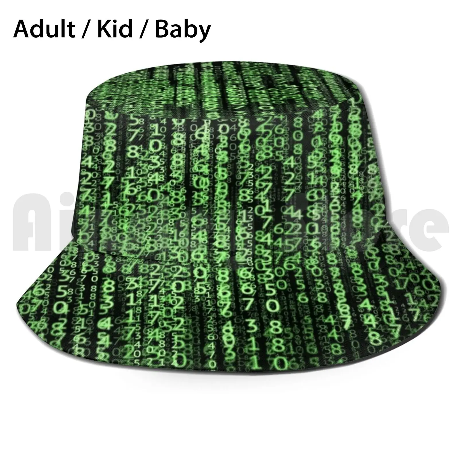 

Matrix Sun Hat Foldable UV Protection Matrix Keanu Reeves It Computer Idea Numbers Lost