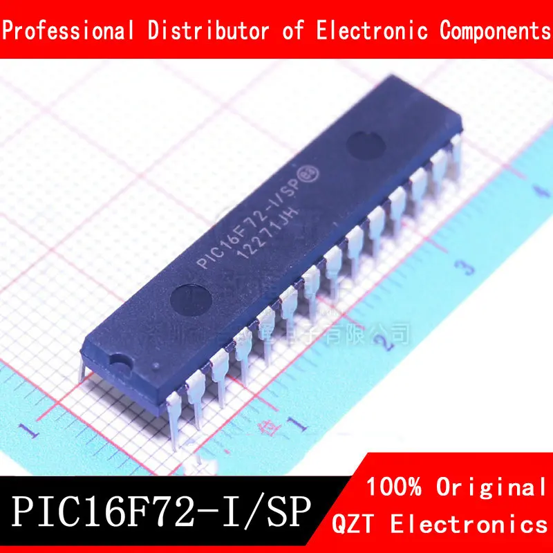 

5pcs/lot PIC16F72-I/SP PIC16F72 16F72-I/SP 16F72 DIP-28 new and original IC