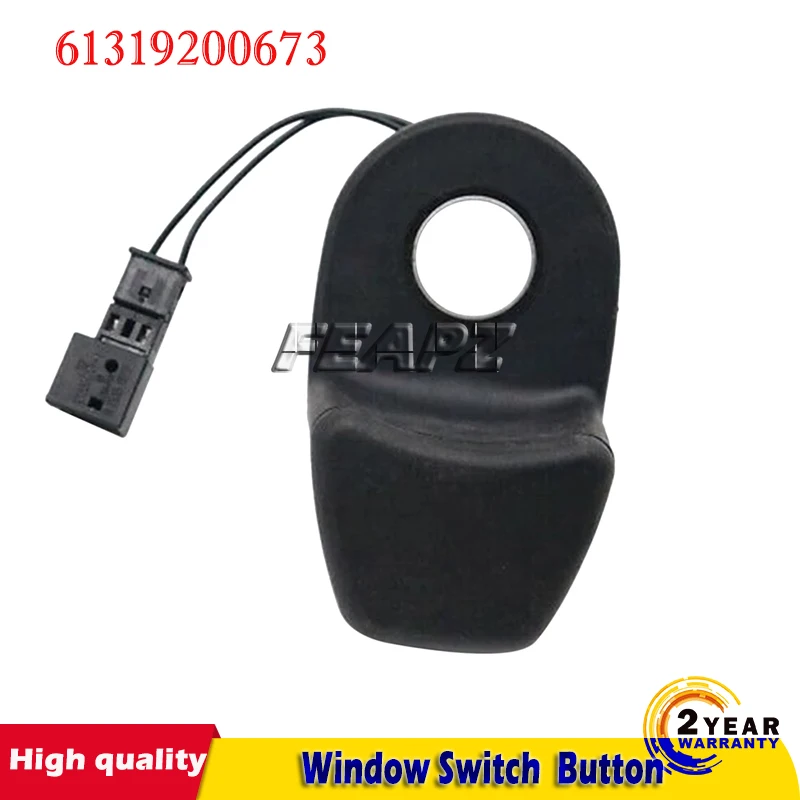 61319200673 9200673 Rear Tailgate Auto Car Interior Black Micro Switch Practical Window Key Button  For BMW E61 E91