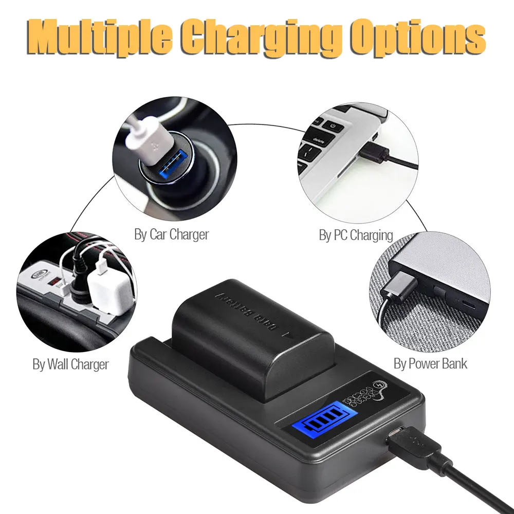 1800mAh BN VG114 BN-VG114 بطارية ل JVC BN-VG107 VG107U VG108U VG108E ، LED شاحن يو اس بي