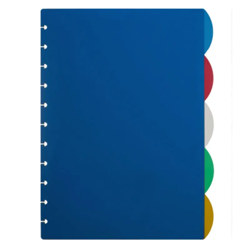 A4 A5 B6 B5 Colorful Index Planner Dividers with Mushroom Holes Journal Dividers for Binders Discbound Notebooks Accessories