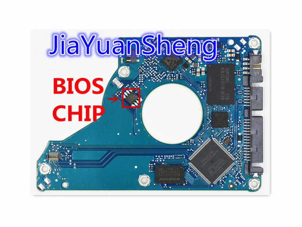 Seagate HDD PCB Jia Yuan Sheng Logic Board/Board Number: 100741095 REVB , 6605 / ST500LX011,ST500LX012,ST500LX014