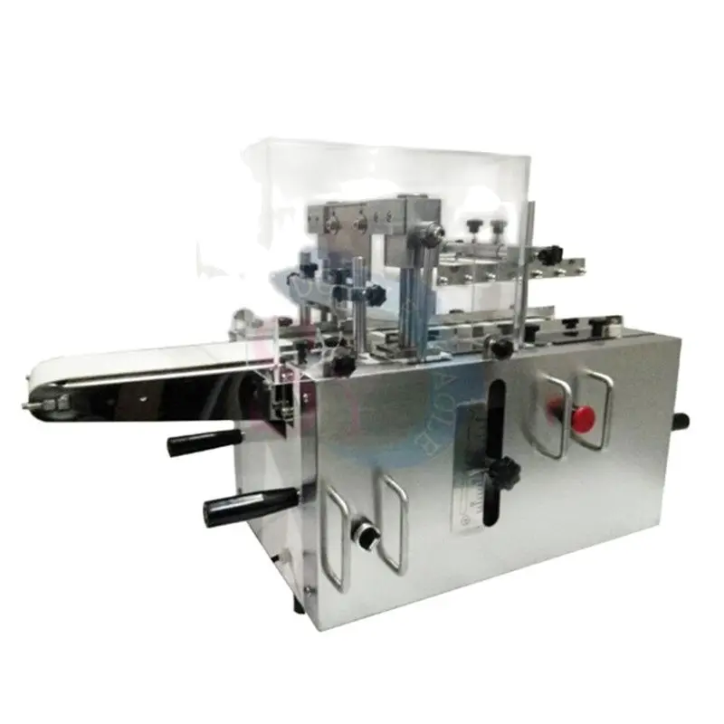 2021 desain baru komersial otomatis Frozen Iris Biskuit mesin pemotong peralatan pengolahan pengiris kue