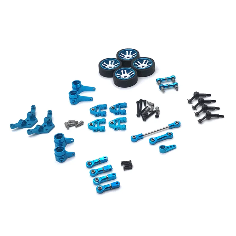 Suitable For WLtoys 1/28 284131 k979 k989 k999 RC Car Spare Parts Metal Modification Kit