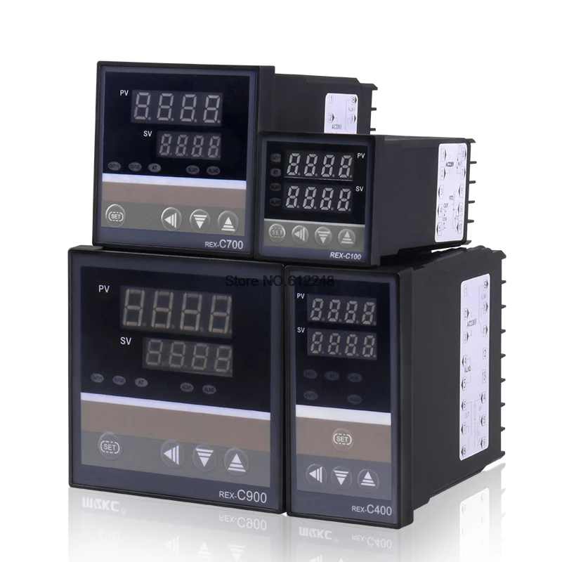 Intelligent Digital Display Temperature Controller REX-C100-400-C700-C900