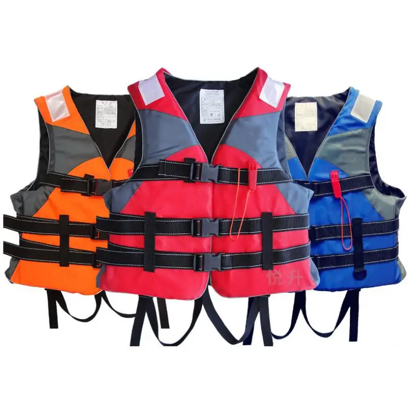 

100KG suitable life vest Outdoor rafting adult life jacket for swimming snorkeling wear fishing Professional drifting life cloth