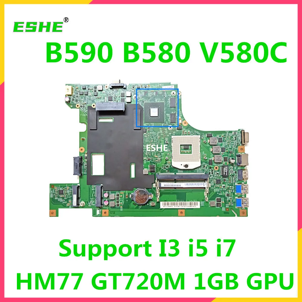 

For Lenovo B590 B580 V580C Laptop Motherboard HM77 DDR3 GT720M GT610M 1GB 90001562 90000414 90001994 90003415 100% Fully Tested