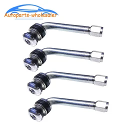 4 Pcs/lot Car 90 degree angled size XL,Universal Various Models 6CM 2.5 Chrome Tire Valve Stems YPQZW90DY6