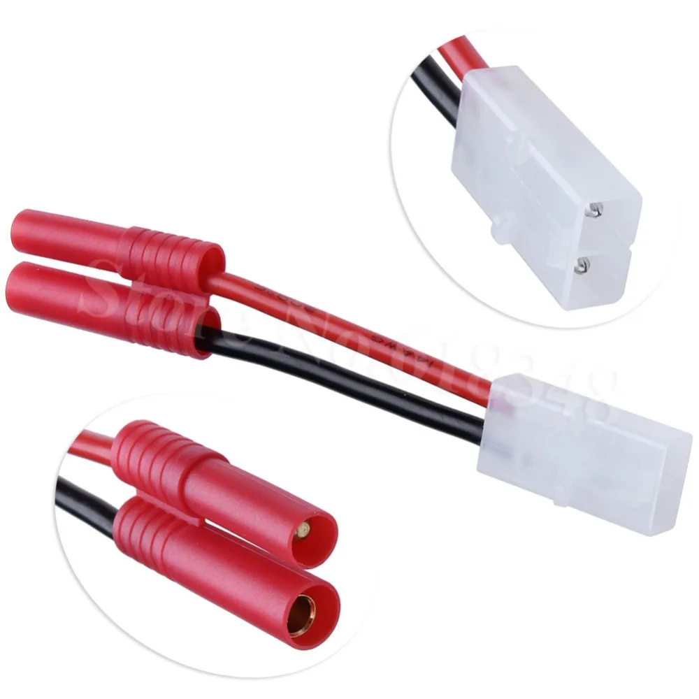 HXT 4.0mm to Female Tamiya Connector Adapter With 14AWG Silicone Wire Cable 1.96