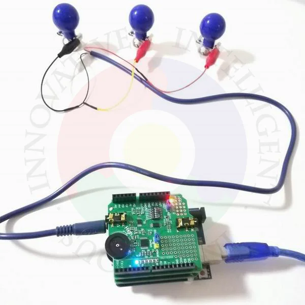 مستشعر EMG Myoelectric ، متوافق مع MyoWare/spark fun ، برنامج مفتوح المصدر EMG