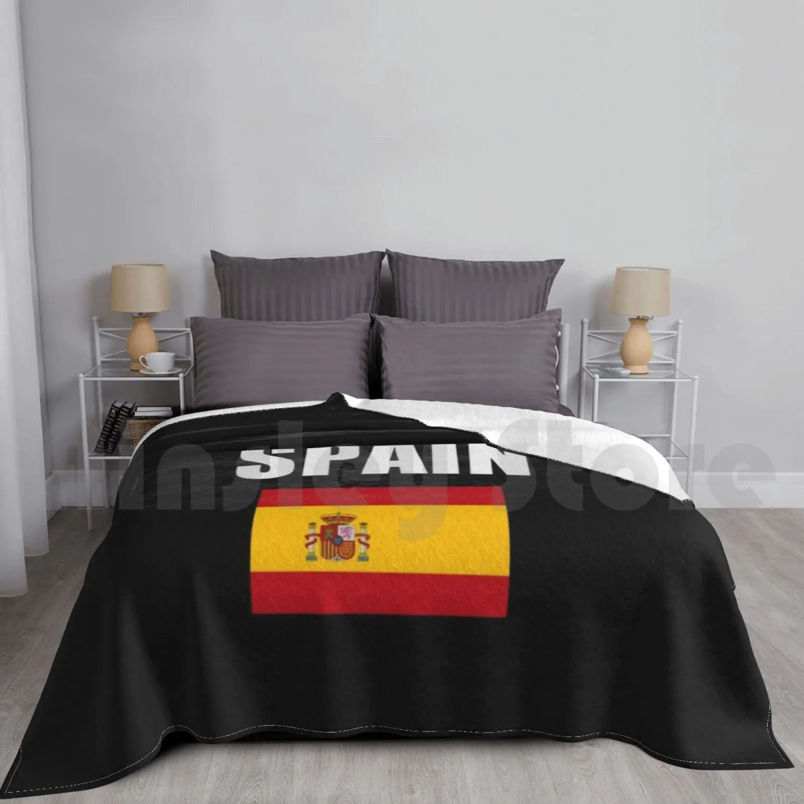 

Spain Blanket Fashion Custom 2729 Spain Flag Spanien Spanisch