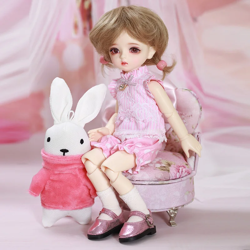 BJD SD Doll Moti 1/6 YoSD Body Model Baby Girls Boys Resin High Quality Fashion Shop Fixed-teeth