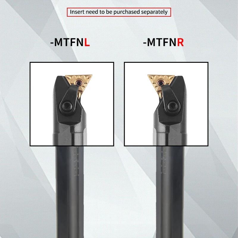 S16Q/S20R/S25S/S32T-MTFNR16R Internal Turning Tool Holder Boring Bar TNMG16 Carbide Inserts Lathe Bar CNC Cutting Tools