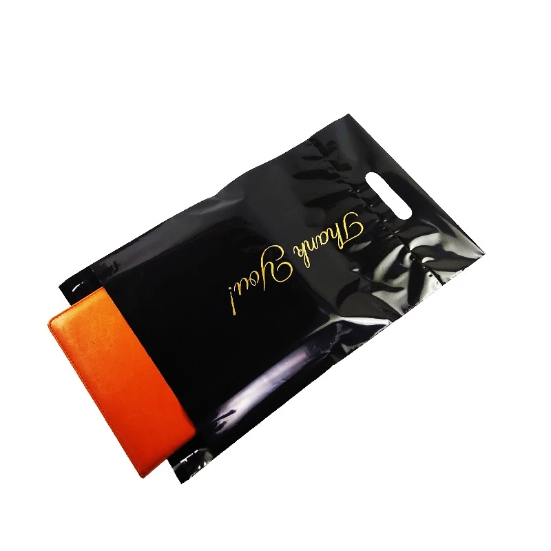 SHERPEN 50Pcs/Lot Handle Express Envelope Bags Courier Poly Shipping Mailing Color Packaging Parcel Storage Custom Print Logo