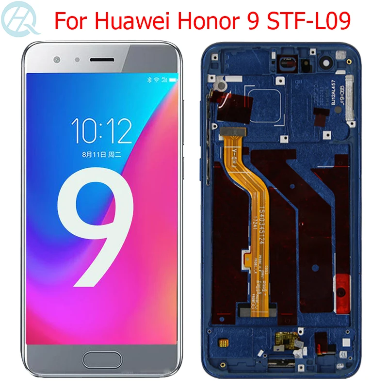 LCD For Huawei Huawei Honor 9 Display With Frame 5.15\