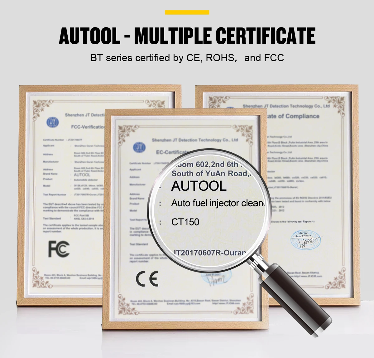 AUTOOL Auto-Kraftstoffeinspritzdüsen-Reiniger-Tester CT150 EFI MPI SFI Ultraschall-Auto-Tester Reinigungsmaschine Reiniger-Tester 110-230V PK V308 – Detail 15