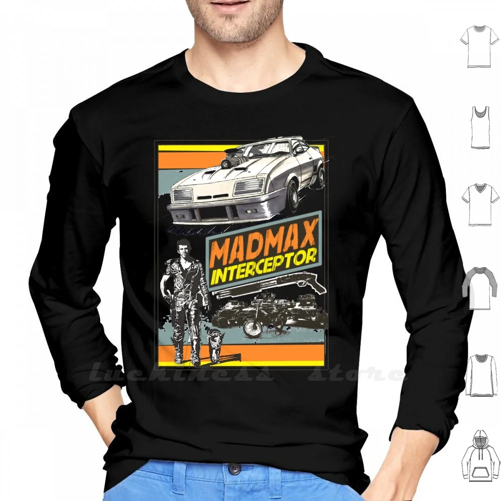 Mad Max V8 Interceptor Long Sleeve T Shirt Mad Max Madmax Movies Interceptor Cars Hot Rod Lone Wolf Highway Patrol Road Police