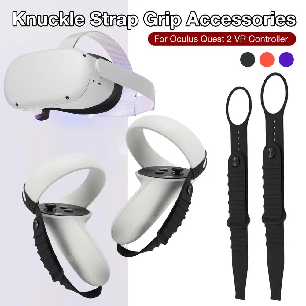 Hot!VR Touch Controller Knuckle Straps For Oculus Quest 2 VR Handle Grip Adjustable Wrist Strap For Oculus Quest2 Vr Accessories