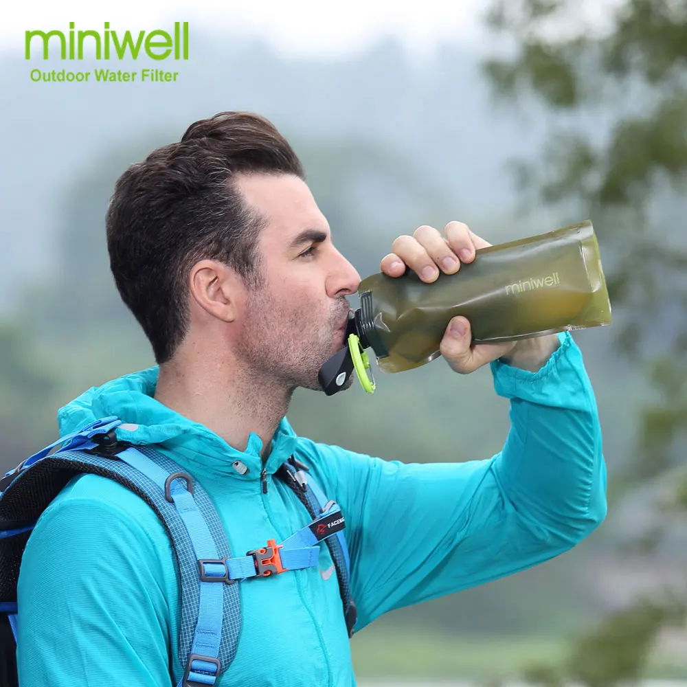 miniwell L620 Portable Water filter for camping and outdoor sports