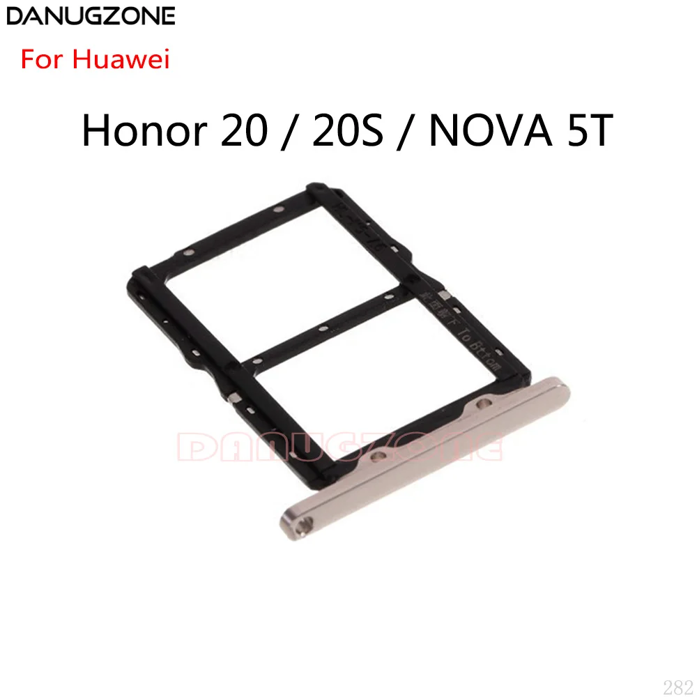 For Huawei Honor 20 20S / Nova 5T SIM Card Tray Slot Holder