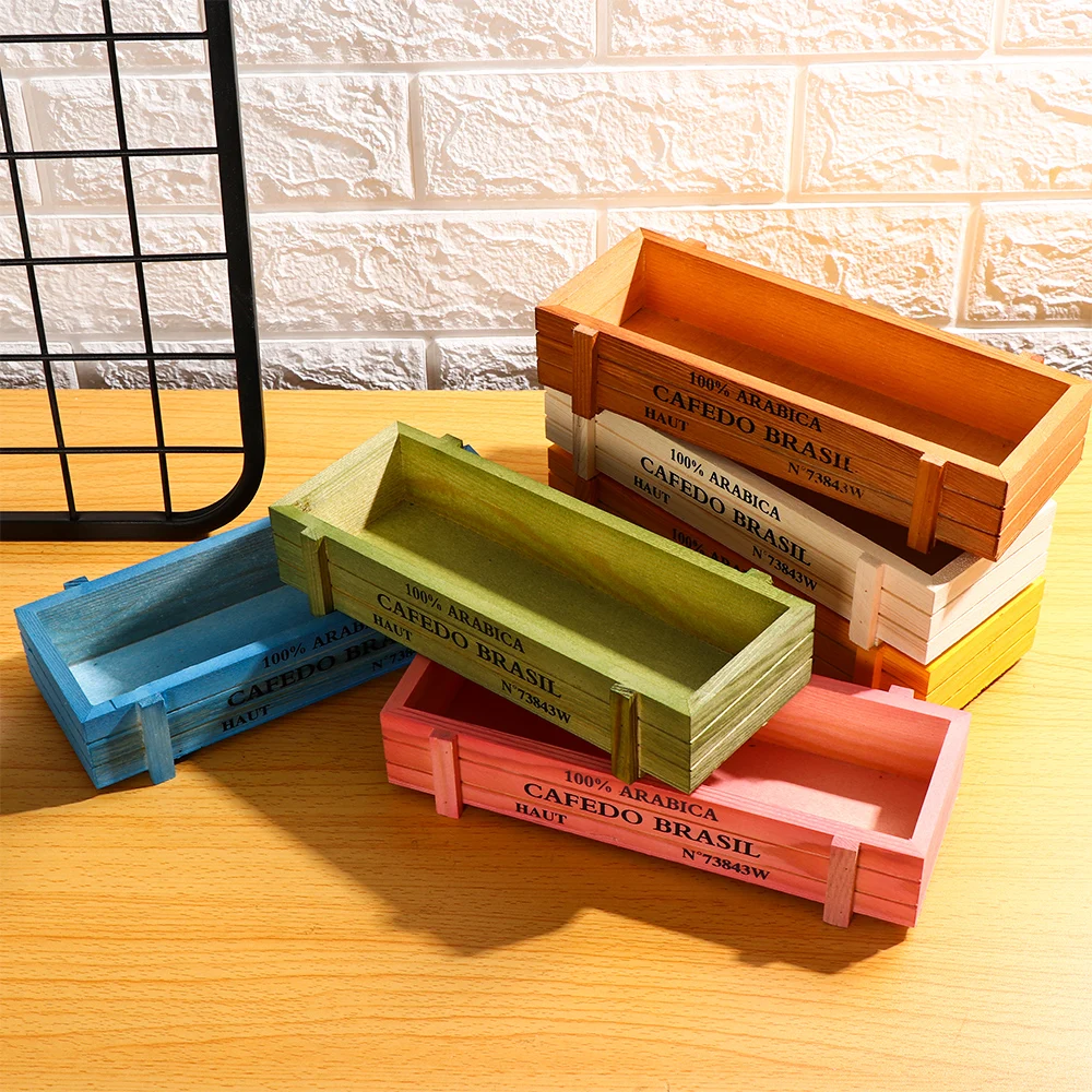 Pot de fleurs en bois naturel, - Gardening Tools Vintage avis et prix
