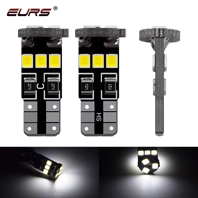 

Светодиодсветодиодный лампа для салона автомобиля EURS T10 LED W5W canbus 194 501 9 SMD 2835