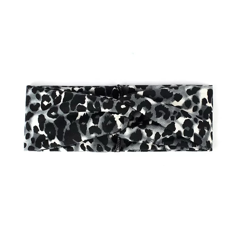 Latin Dance Accessories Salsa Tango Cha Cha Rumba Practice Wear Fashion Leopard Print Headband Elastic  Dance Headdress DNV13561